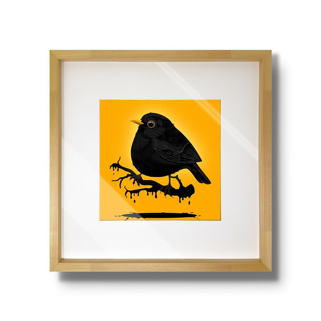 "Verliere den Boden" - Amsel