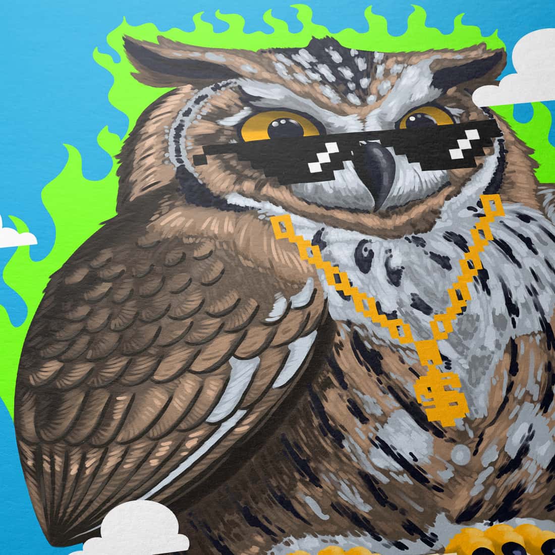"Vermächtnis" - Uhu (klein)