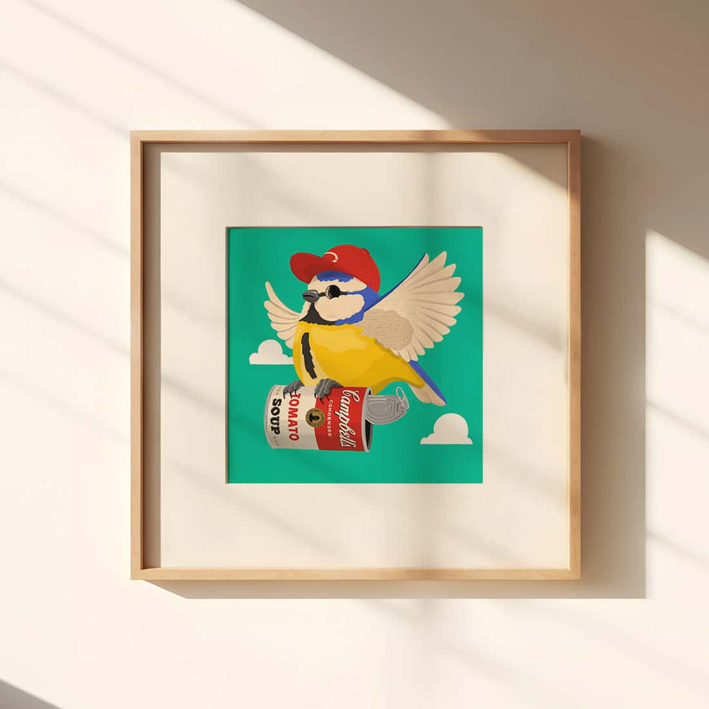 "Tomatensuppe" - Blaumeise