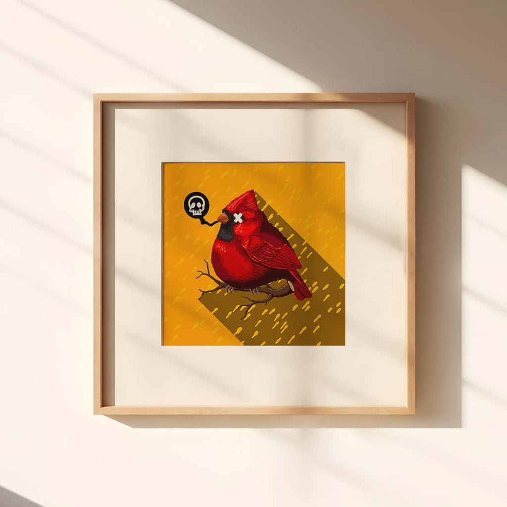 "Wer ist Schuld?" - Rotkardinal