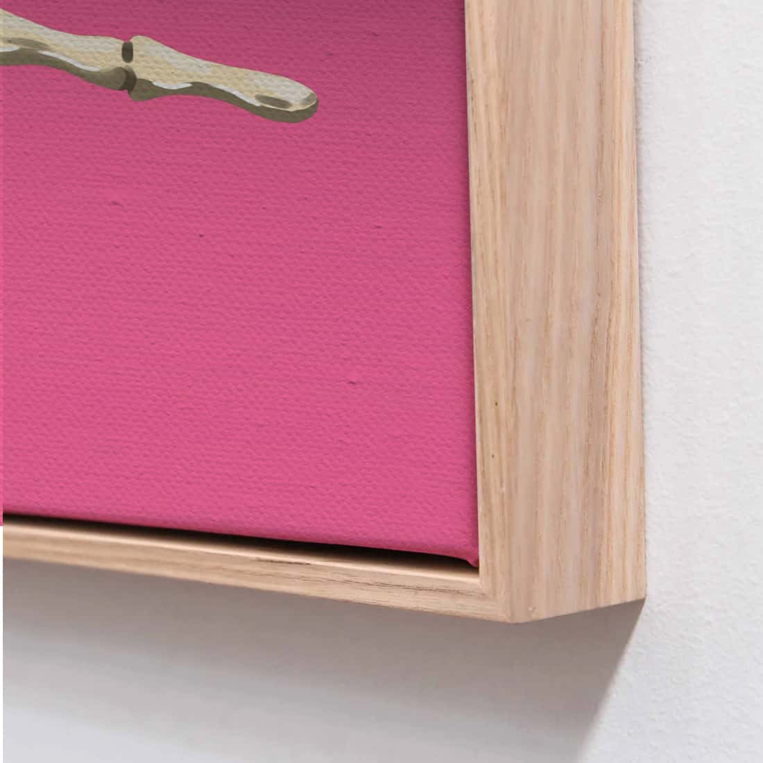 „Bald sehen wir uns“ - Uhu (Leinwand)