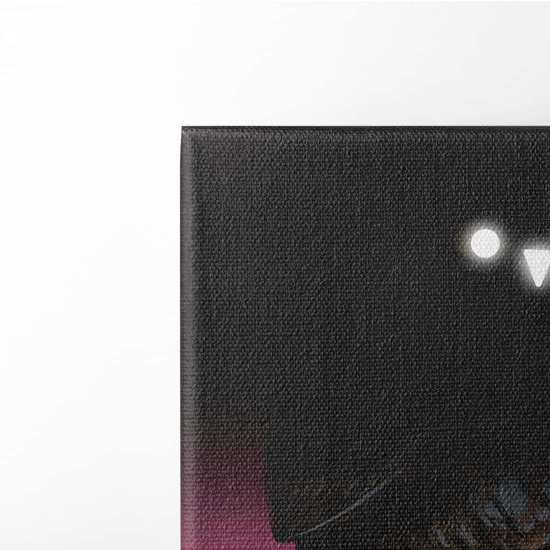 „Bald sehen wir uns“ - Uhu (Leinwand)