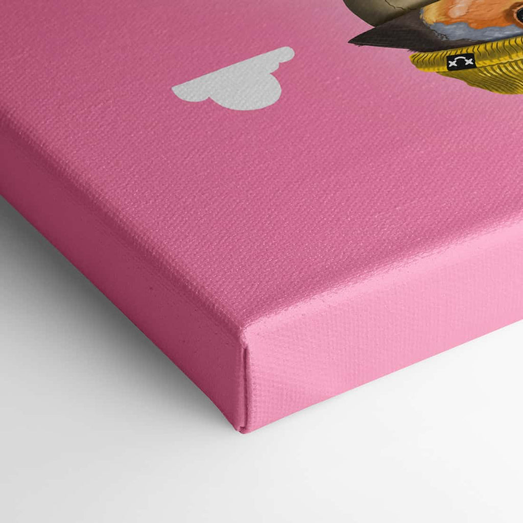 "Was wir in uns tragen" - Rotkehlchen (Leinwand)