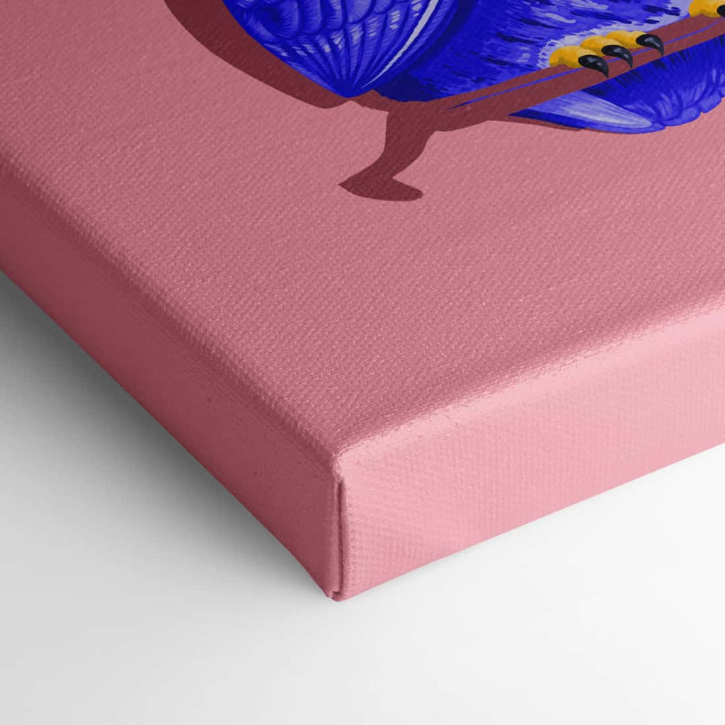 "Notausgang" - Uhu (Leinwand)