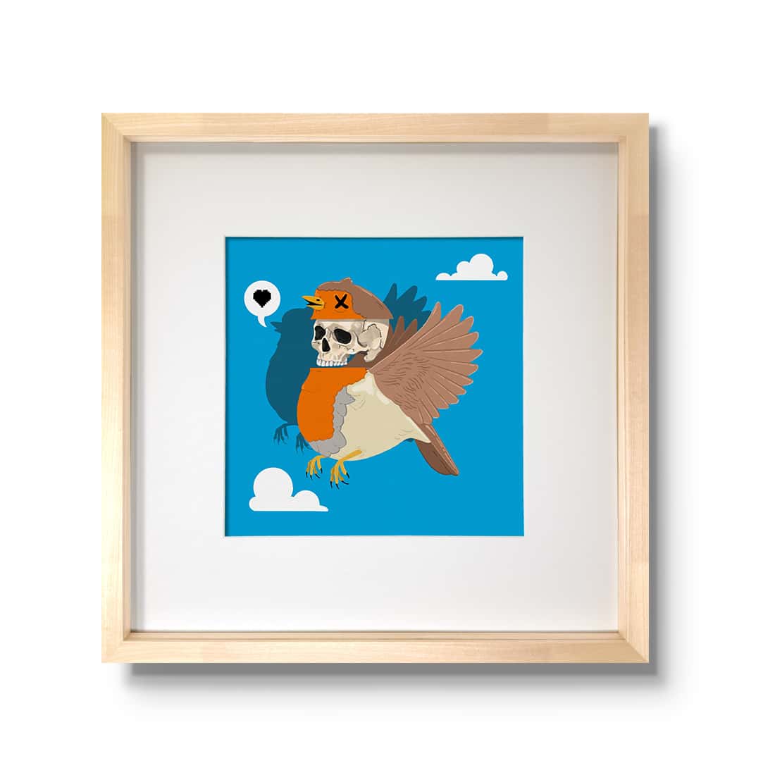 "Immer da wo du bist bin ich nie" - Rotkehlchen