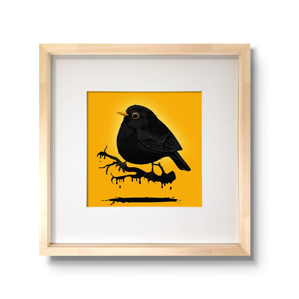 "Verliere den Boden" - Amsel