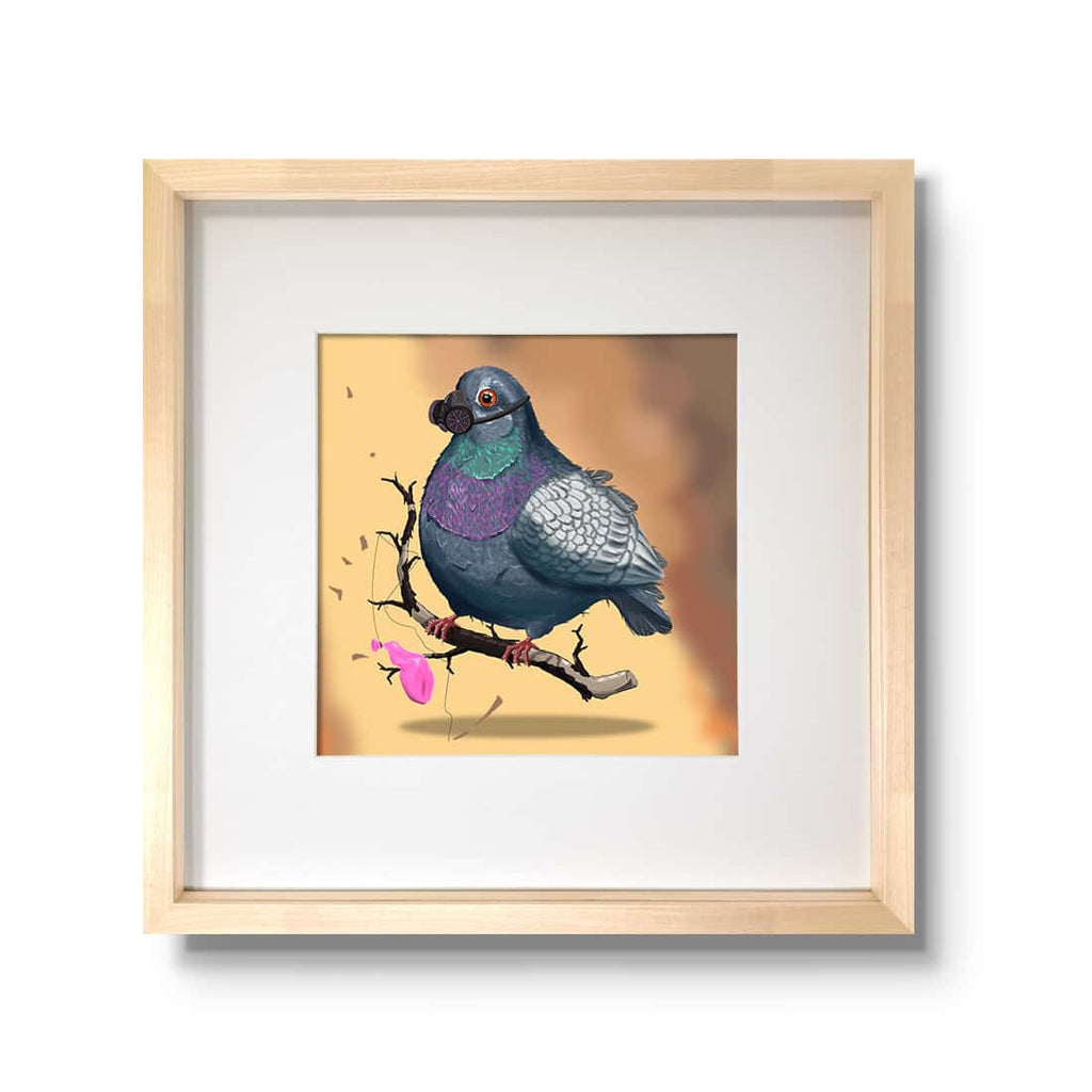 "Riechst du das?" - Taube