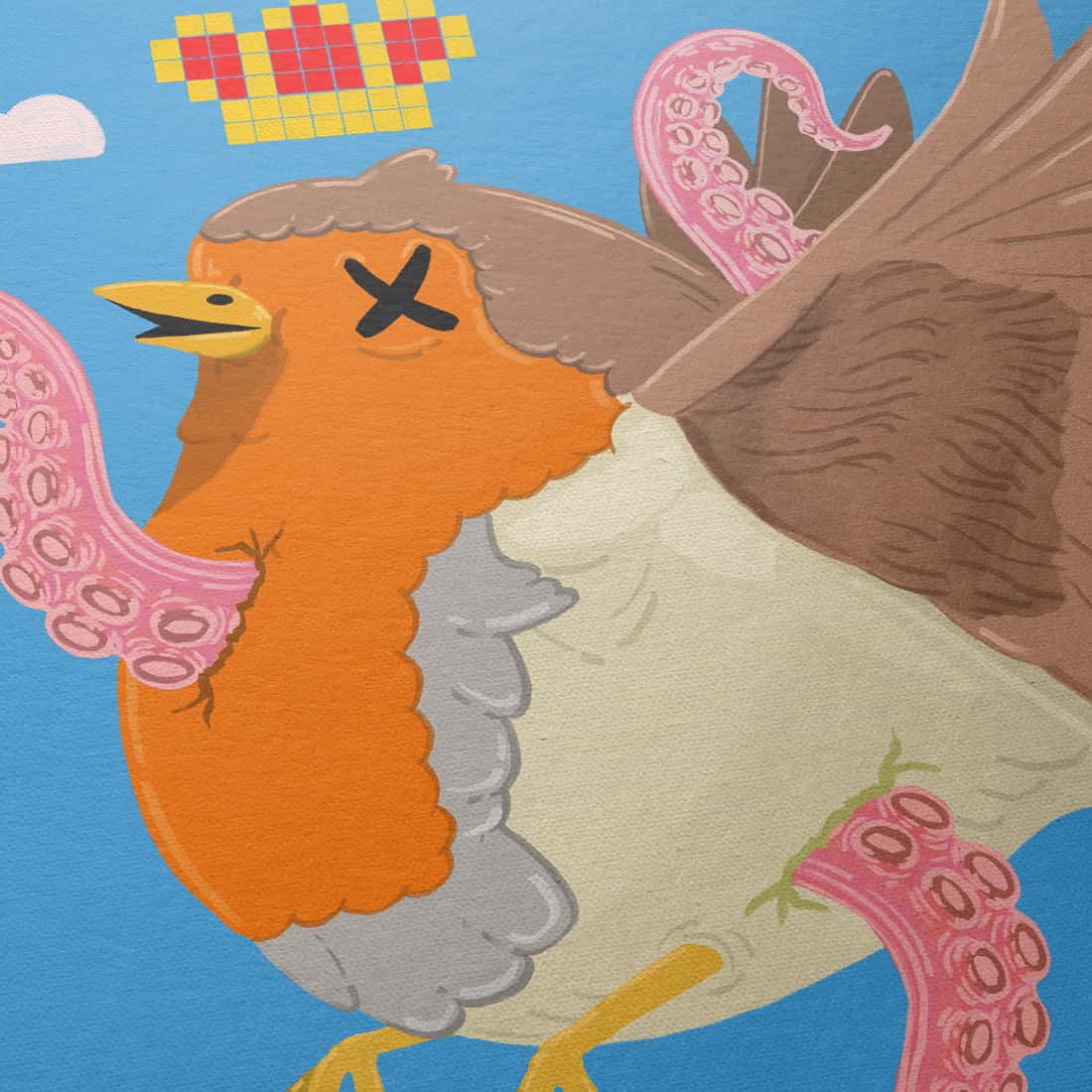 "Tag der Tentakel" -Rotkehlchen