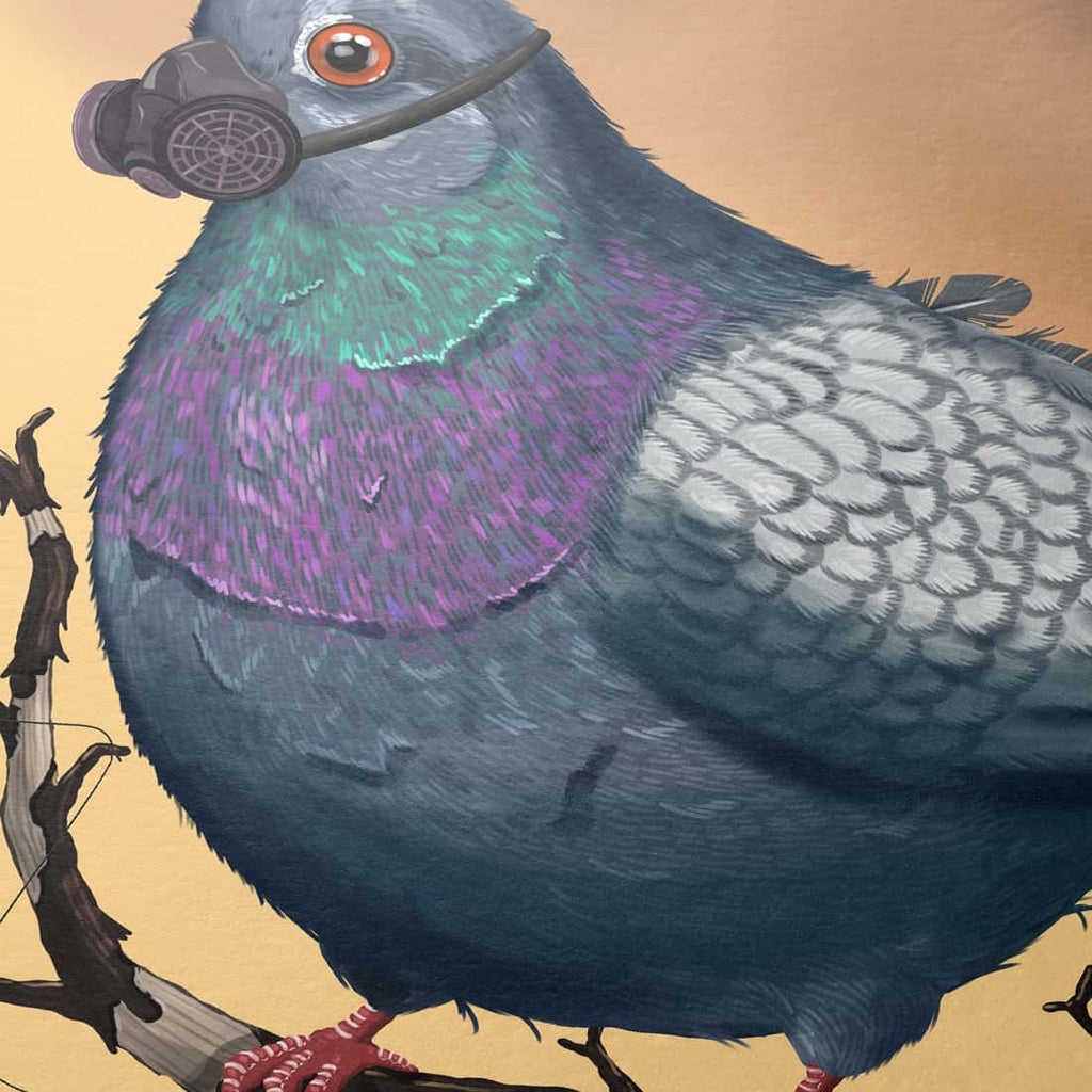 "Riechst du das?" - Taube