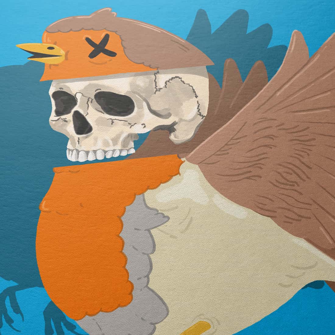 "Immer da wo du bist bin ich nie" - Rotkehlchen