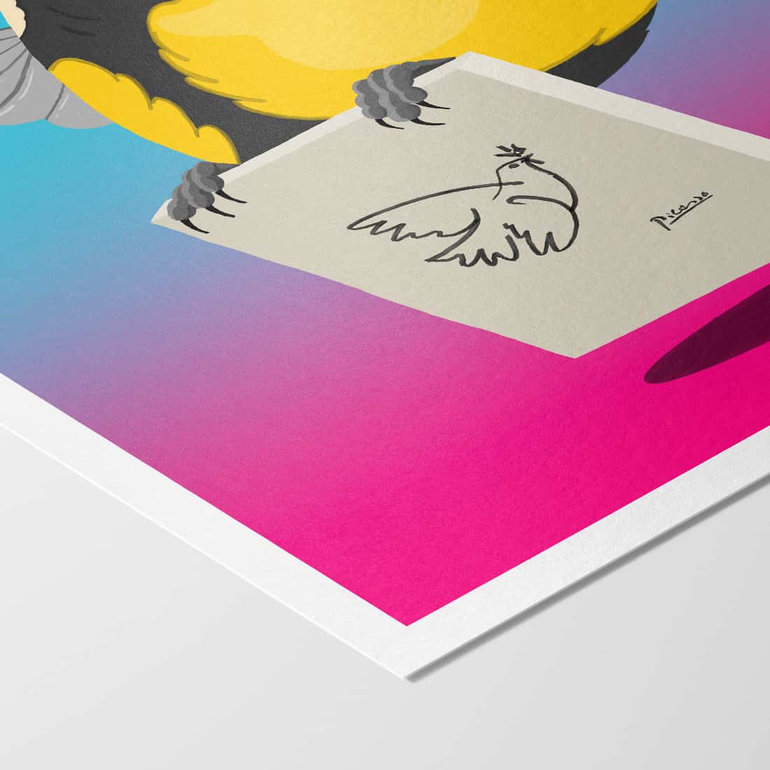 "Wir träumen von Frieden" - Kohlmeise