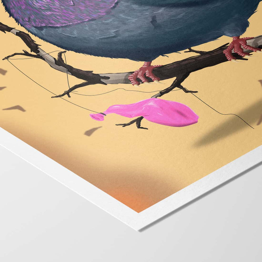 "Riechst du das?" - Taube