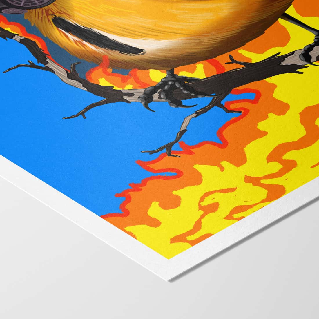 "Ich brenne für dich - Meise"