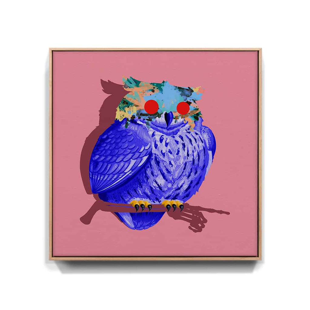 "Notausgang" - Uhu (Leinwand)